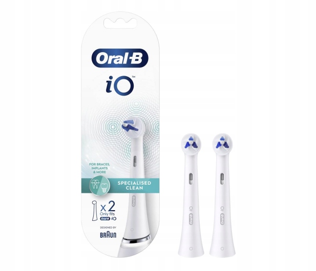 2X KOŃCÓWKA SZCZOTECZKI ORAL-B IO SPECIALISED CLEAN 1 szt