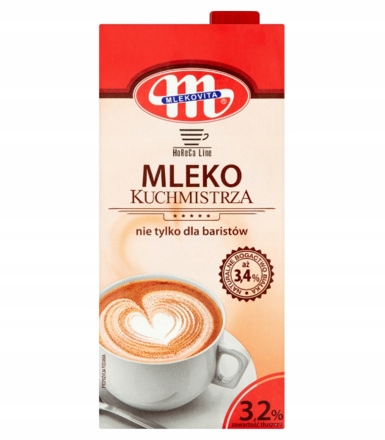 MLEKOVITA 1l mleko baristy i kuchmistrza 3,2%