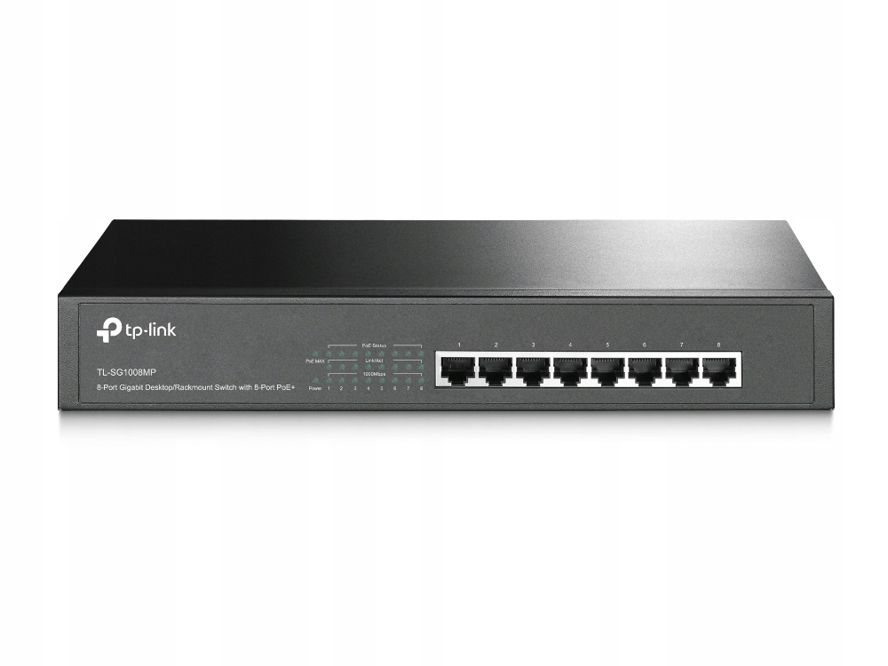 Купить Коммутатор TP-LINK TL-SG1008MP, 8 портов PoE+: отзывы, фото, характеристики в интерне-магазине Aredi.ru