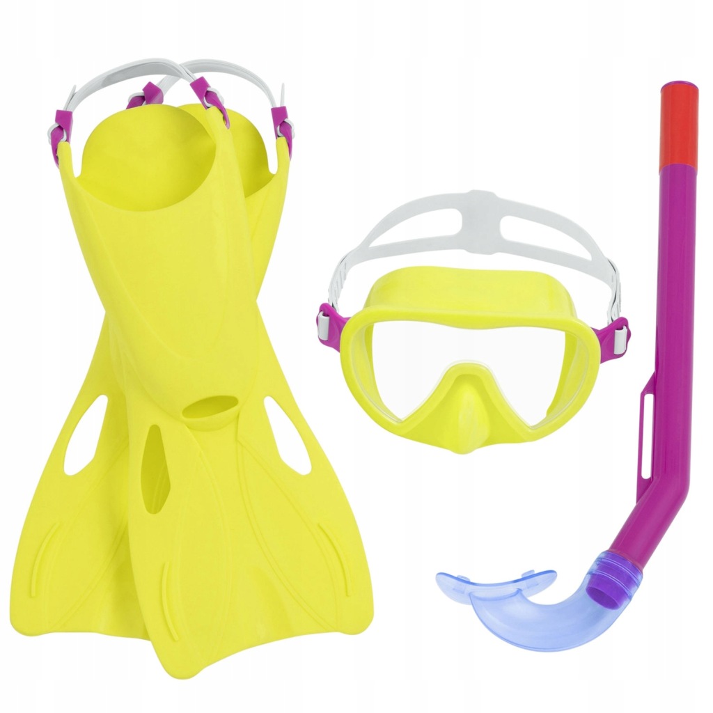 Zestaw do nurkowania dla dzieci maska płetwy rurka