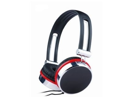 Gembird Słuchawki MHP-903 Black/Silver/Red 150cm