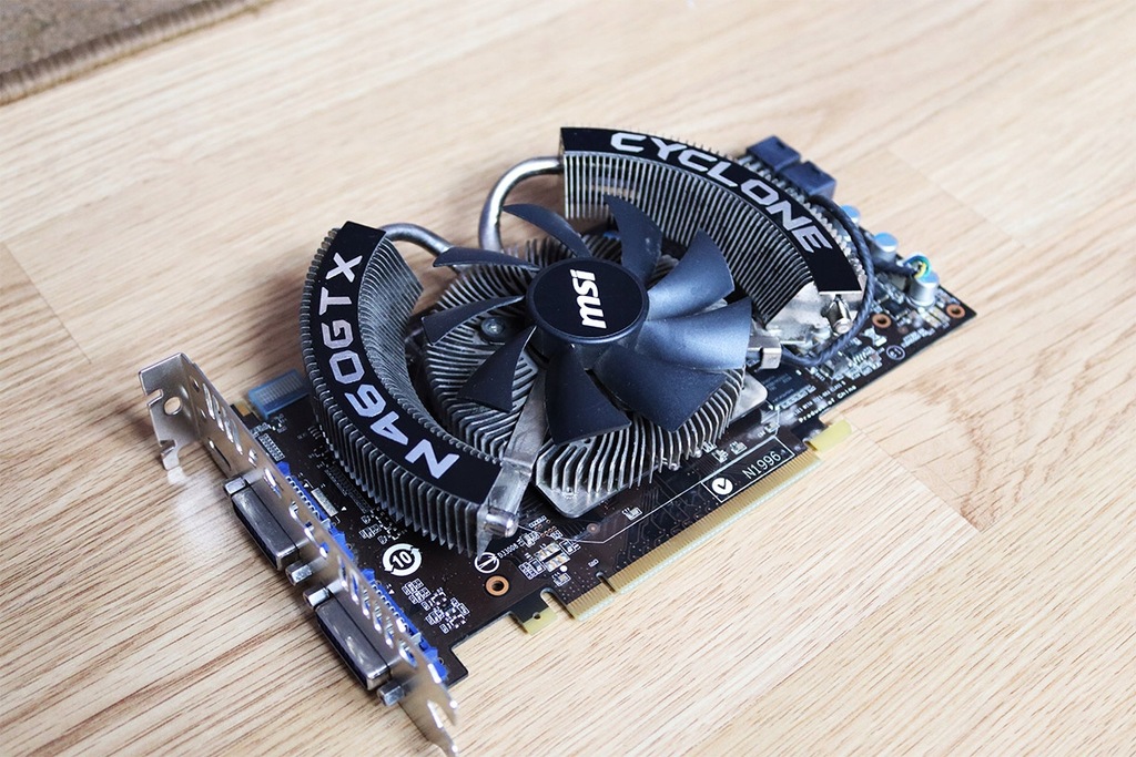 Купить Поврежденная видеокарта MSI GTX 460 1 ГБ CYCLONE: отзывы, фото, характеристики в интерне-магазине Aredi.ru