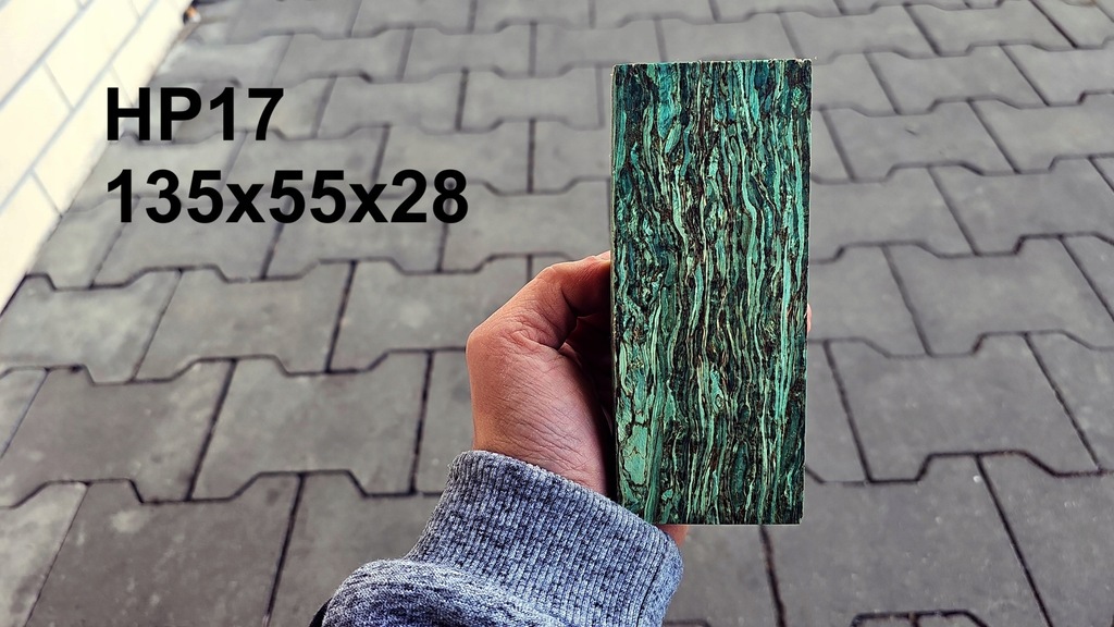 Drewno stabilizowane - Hempwood bloczek HP17