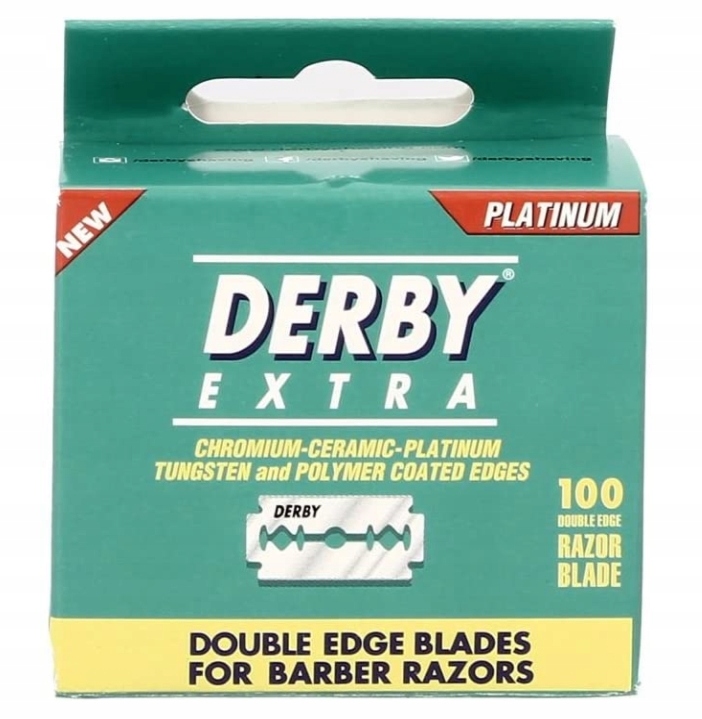 Derby Extra, Żyletki do maszynek, 100 sztuk