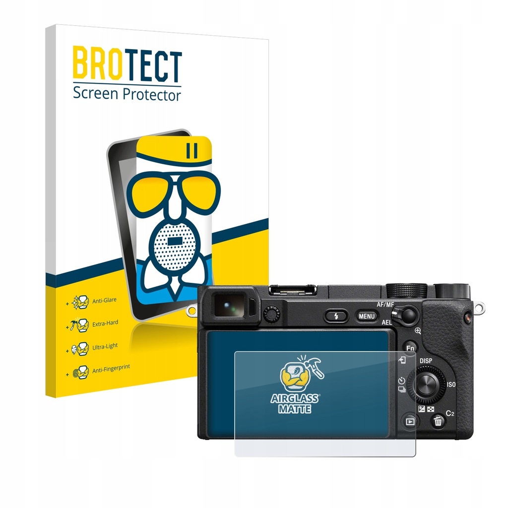 BROTECT AirGlass Matte Glass Screen Protector for Sony Alpha 6400A
