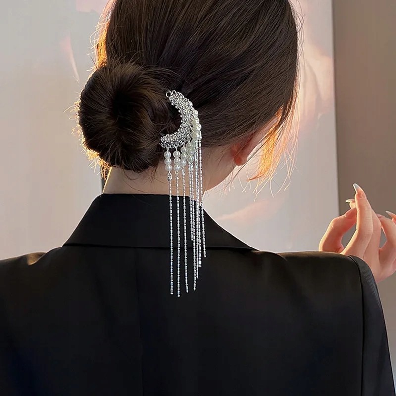 Spinka do włosów Magnolia, nowy chiński styl antyc