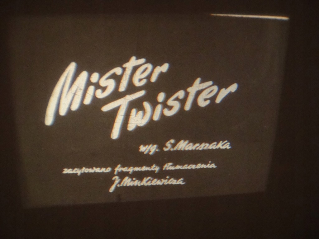 MISTER TWISTER BAJKA NA RZUTNIK