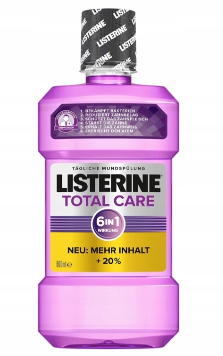 Listerine Antybakteryjny płyn do jamy ustnej 600ml