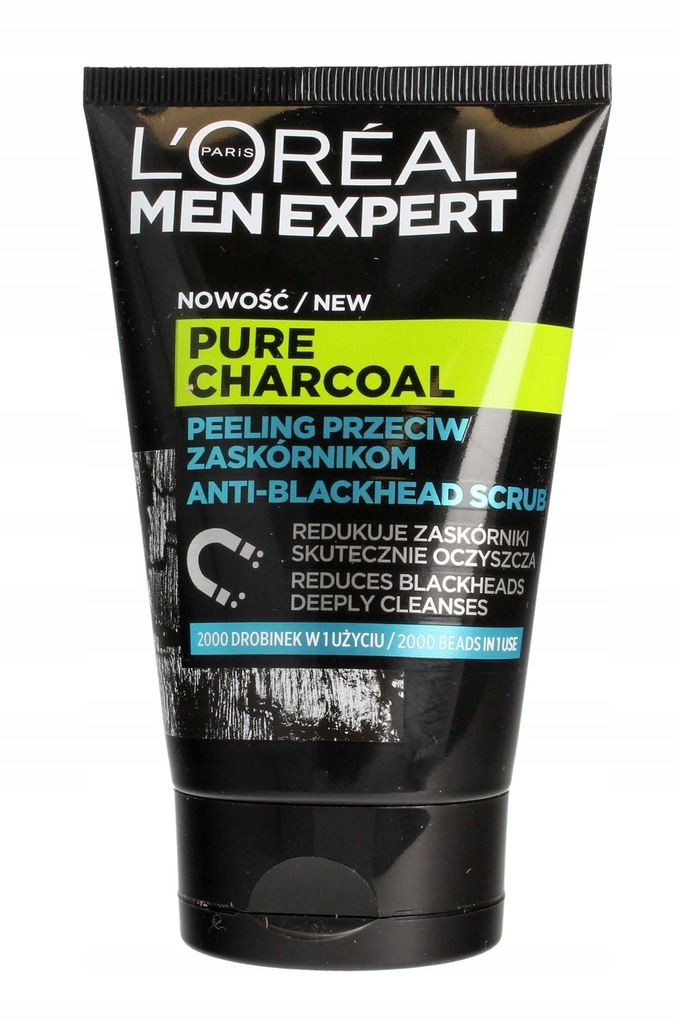 Loreal Men Expert Pure Charcoal Peeling przeciw za