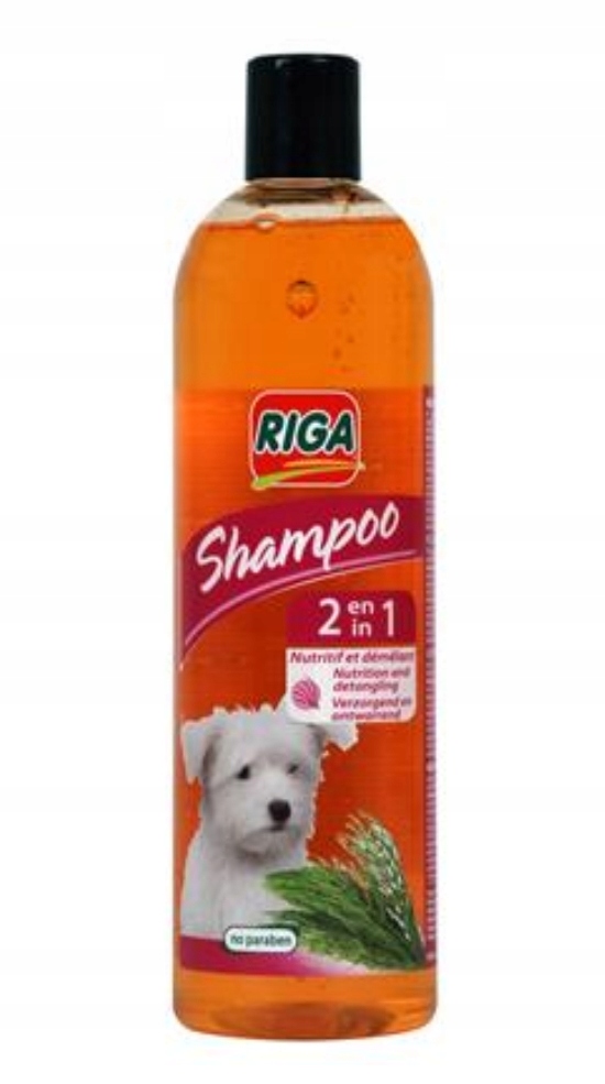 RIGA-Szampon 2w1 ułatwiający rozczesywanie 500 ml.