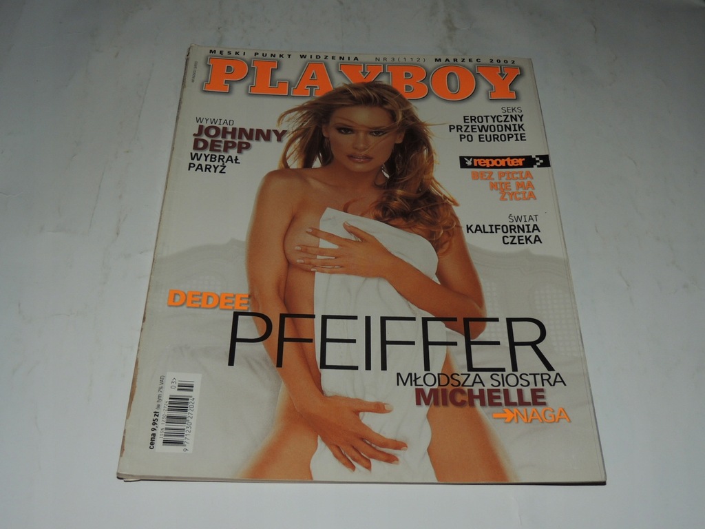 PLAYBOY 3/2002 J Depp, J von Trier, J Krochmalska