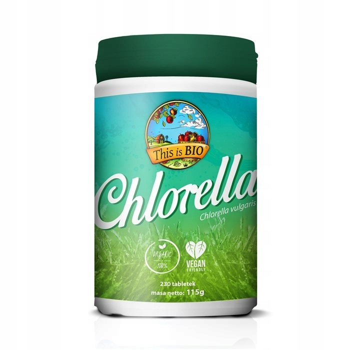 THIS IS BIO Chlorella 100% organic 230 tabletek