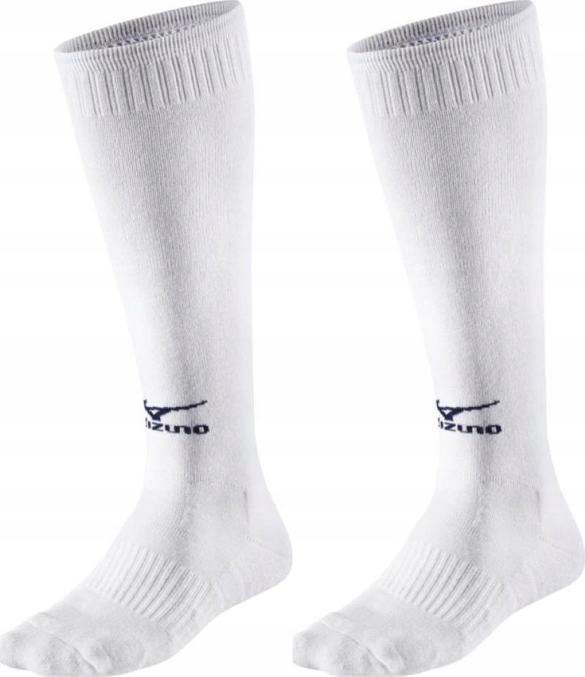 Skarpety siatkarskie Mizuno Comfort Volley Socks Long V2EX6A5571 41-43 biał