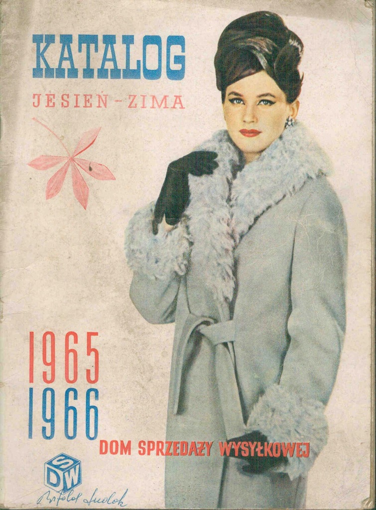 Katalog jesień-zima Dom Sprzedaży Wysyłkowej 1965