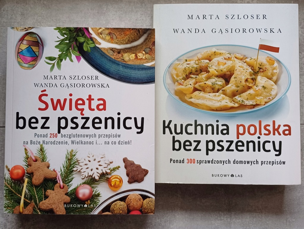 DIETA BEZGLUTENOWA - dwie książki w cenie jednej!