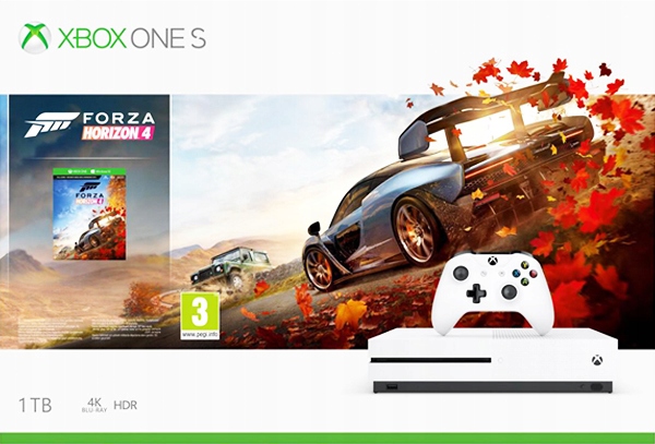 Microsoft Konsola Xbox One S 1TB Forza Horizon 4