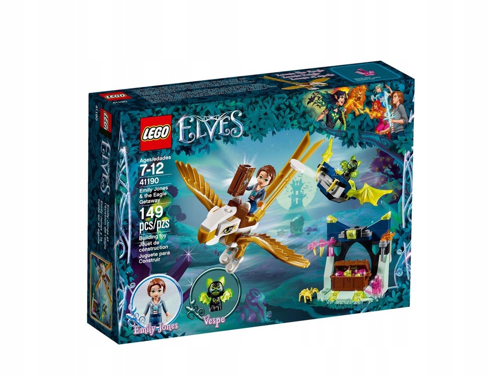 Lego Elves Emily Jones i ucieczka orła 41190