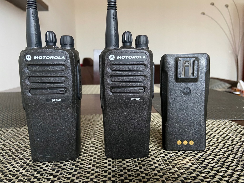 Motorola DP1400 UHF zestaw 2 szt. - Dodatkowy aku