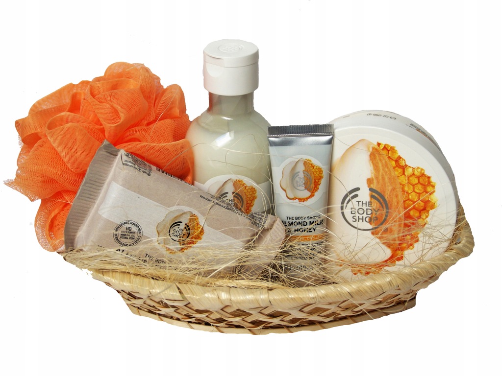 THE BODY SHOP_ZESTAW ALMOND & HONEY_masło żel