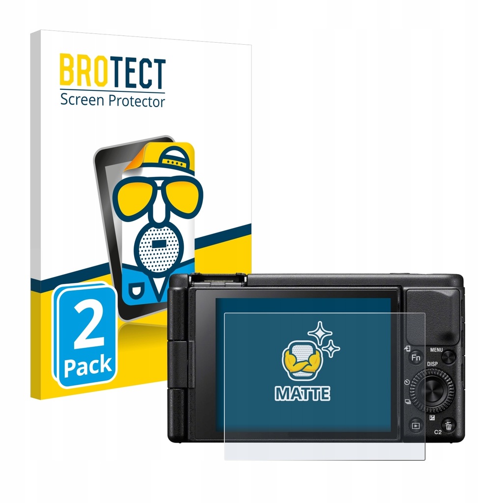 2x BROTECT Matte Screen Protector for Sony ZV-1A