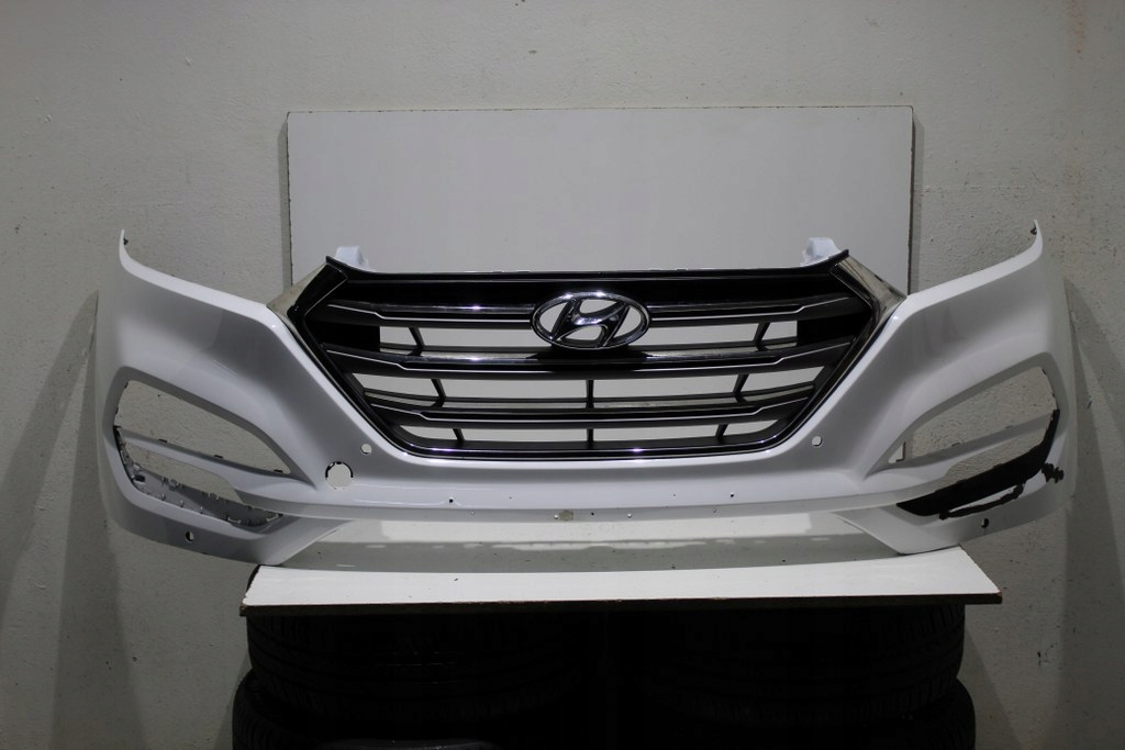 Hyundai Tucson Zderzak Przód Przedni +Grill 15r+ - 15078406494 ...