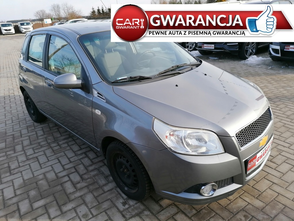 Chevrolet Aveo 1,2 + GAZ 82 KM GWARANCJA Zamiana