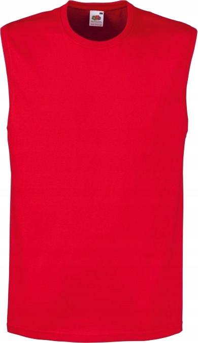 Koszulka męska bez rękawów Fruit Tank Top RED M