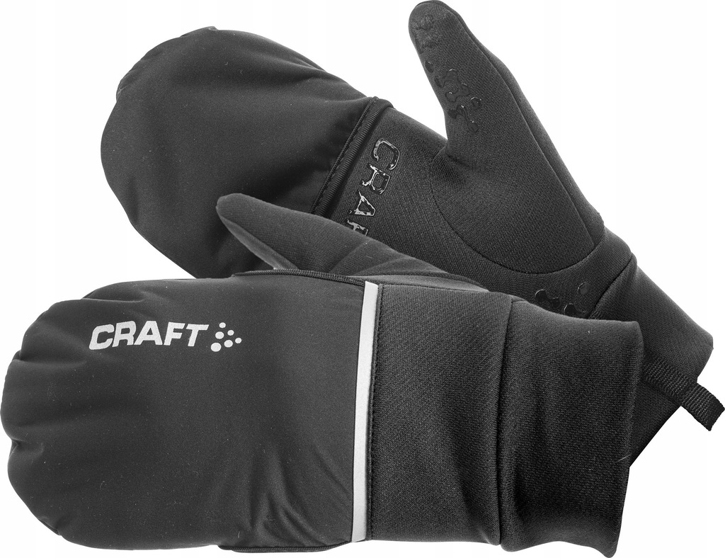 Rękawice Craft Hybrid Wheather czarne XL