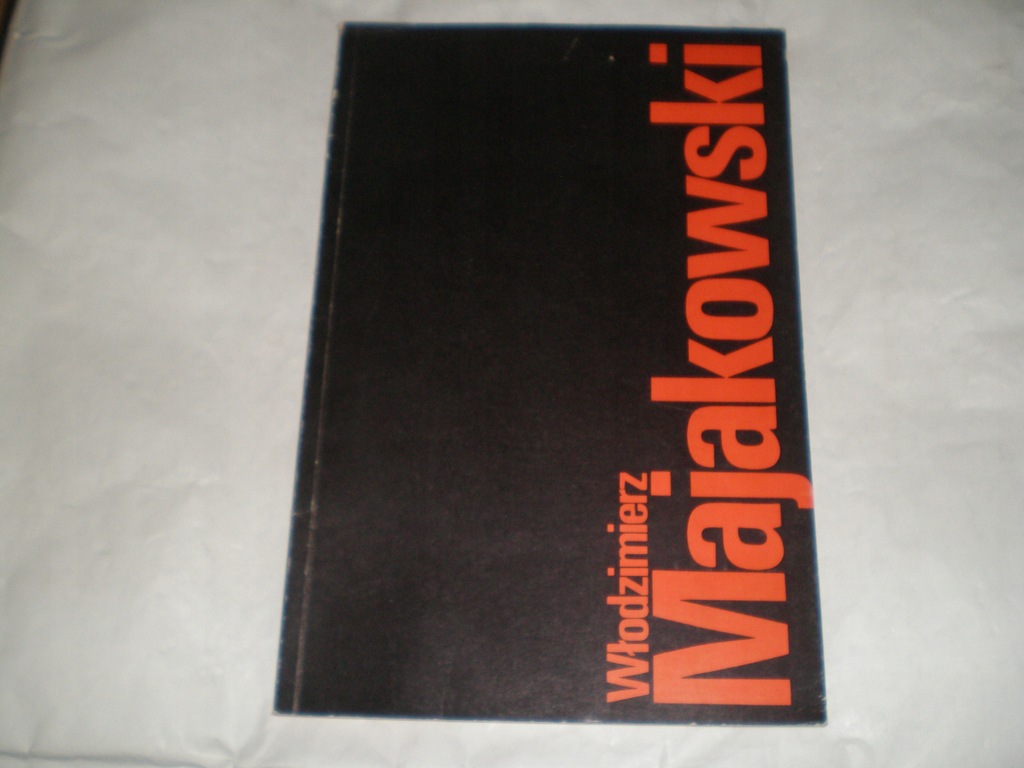 Majakowski - katalog wystawy Łódź Kce Wwa 1977/78