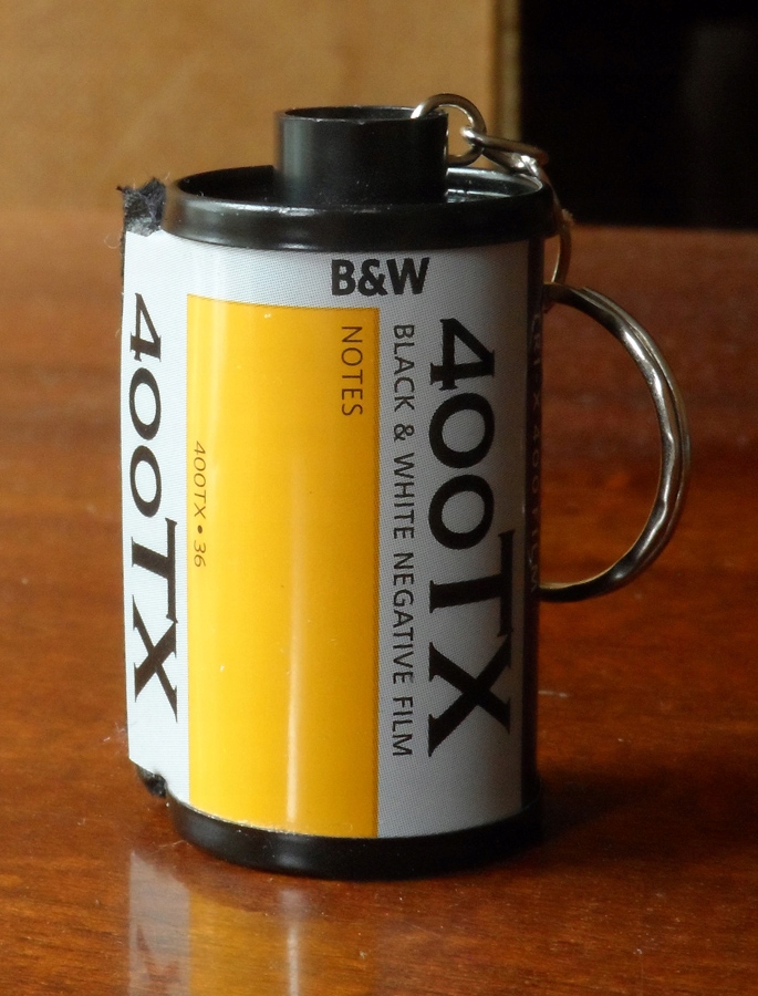 Brelok po filmie Kodak Tri-X 400