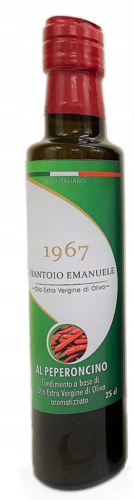 Oliwa z oliwek Extra Virgin MORESCO aromatyzowana infuzją CHILLI 250ml