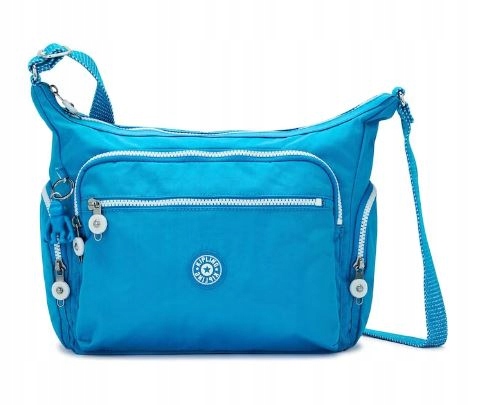 KIPLING TOREBKA DAMSKA NIEBIESKA NA ZAMEK 1S3C