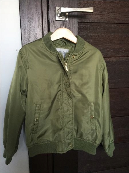 ZARA kurtka wiosna 122 bomberka khaki bomber