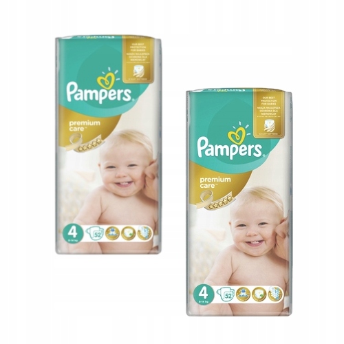 PAMPERS Pieluchy PREMIUM CARE 4 104szt. MAXI