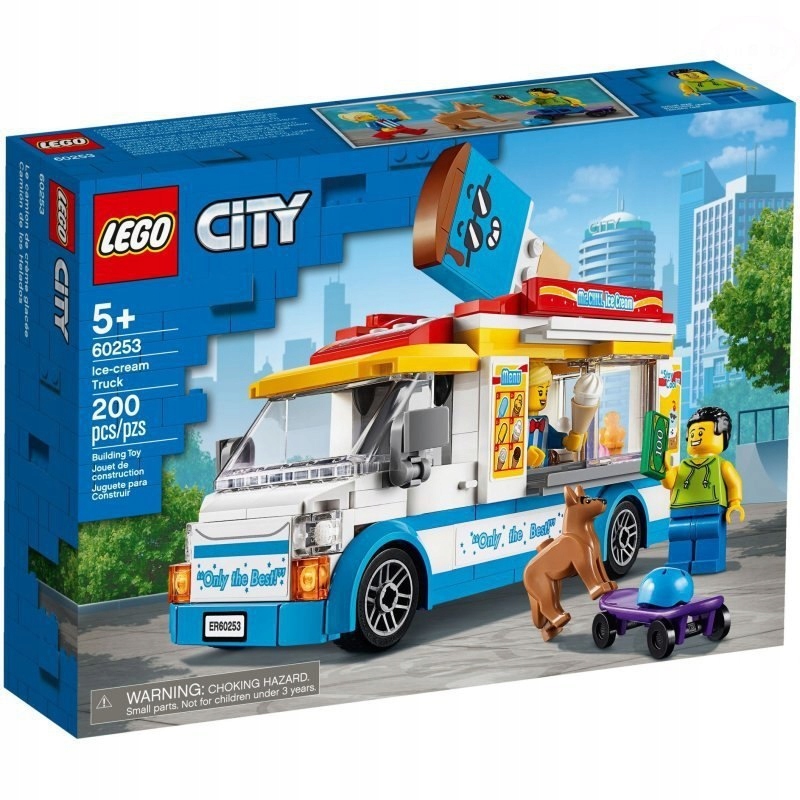 Furgonetka z lodami dla dzieci 5+ LEGO City 60253