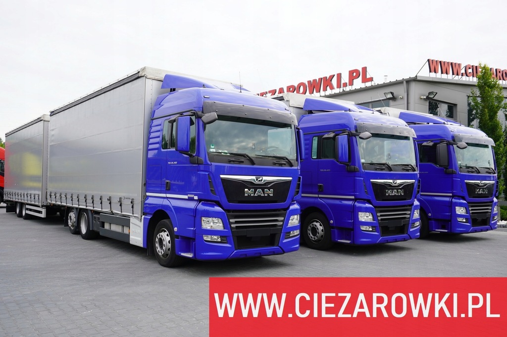 MAN TGX 18.420 , E6 , JUMBO 120m3 , tandem , alu