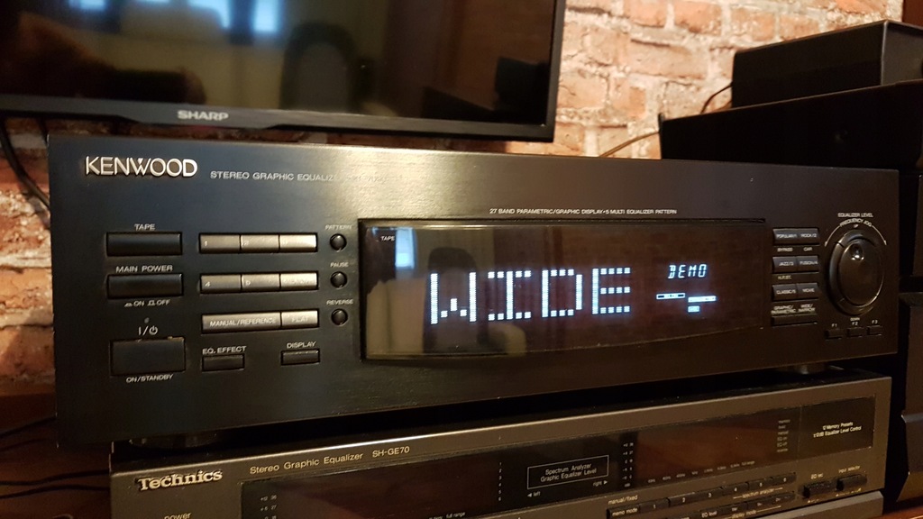 KENWOOD KE7090 KOREKTOR DŹWIĘKU,EQUALIZER. 8389824575 oficjalne