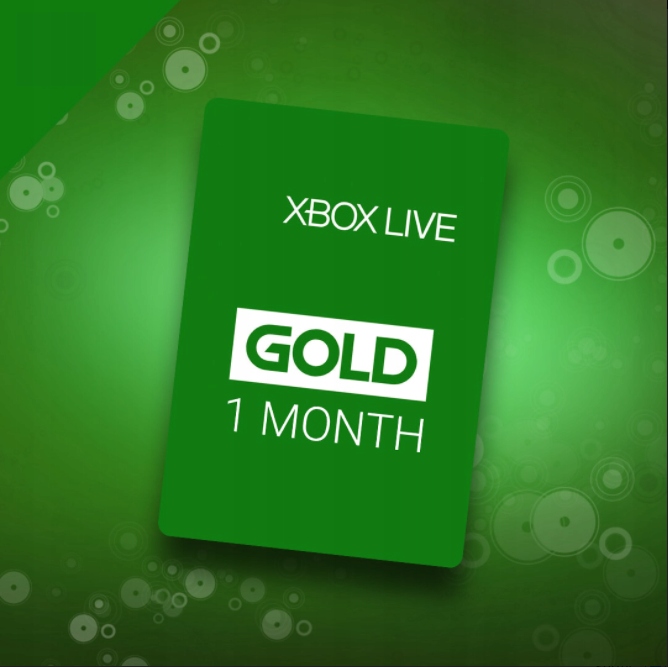 Xbox Live Gold 1 Miesiąc KOD PL