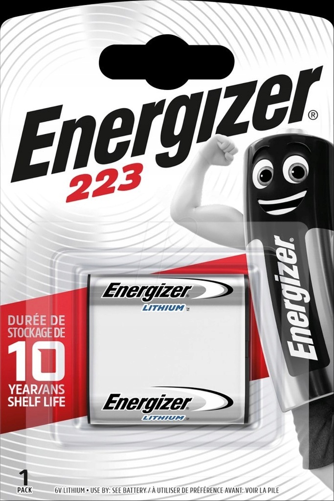 Energizer lithium battery 1x 223 6 V