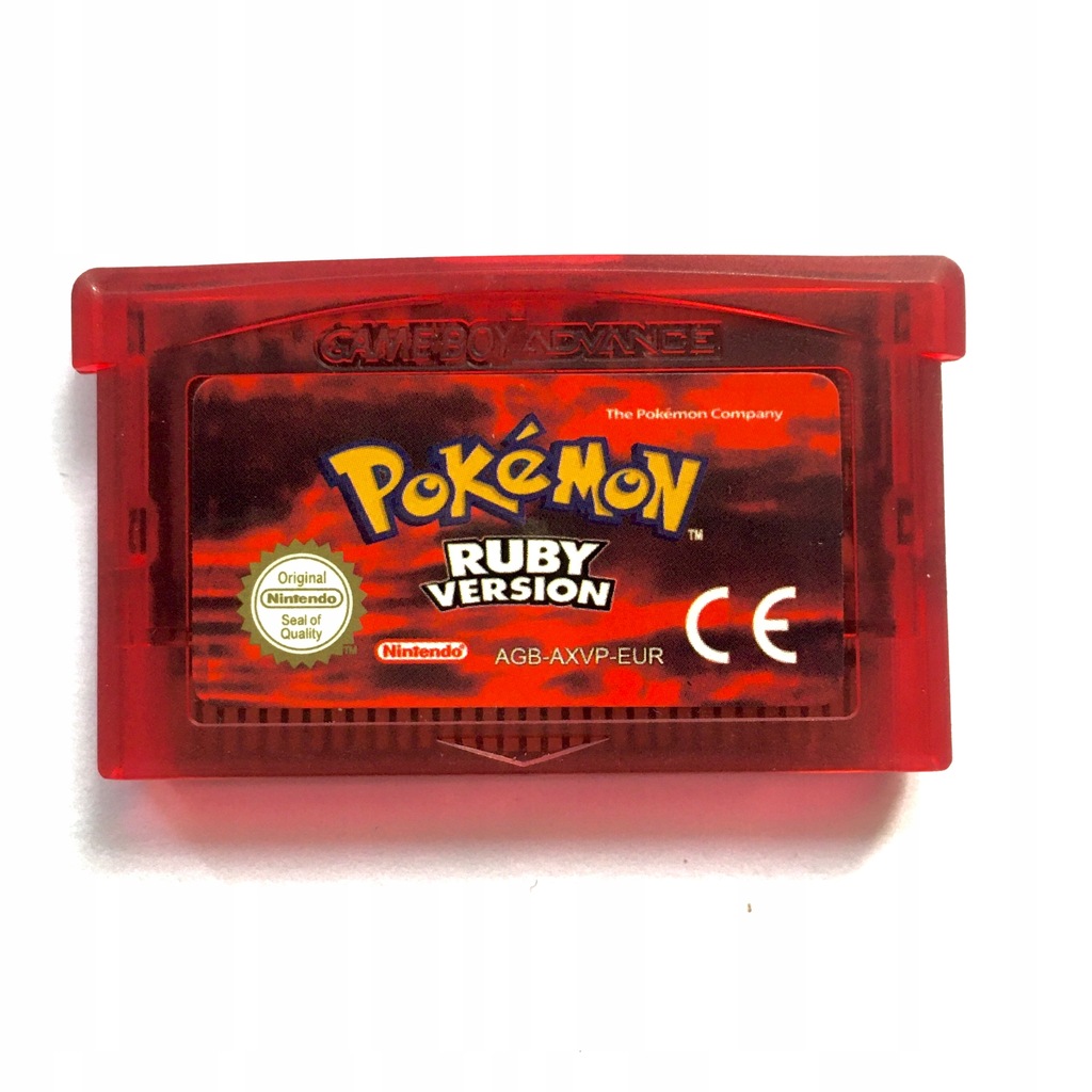 Pokemon RUBY GAMEBOY ADVANCE GBA 13125683623 oficjalne archiwum Allegro