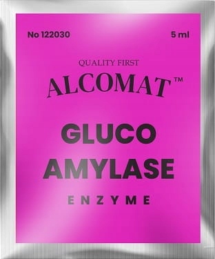 Glukoamylaza enzym scukrzający Alcomat Gluco 5ml
