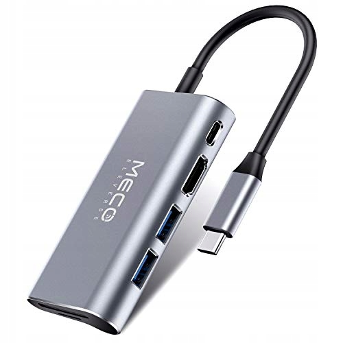 Adapter HUB USB C MECO ELEVERDE USB 3.0 HDMI 4K