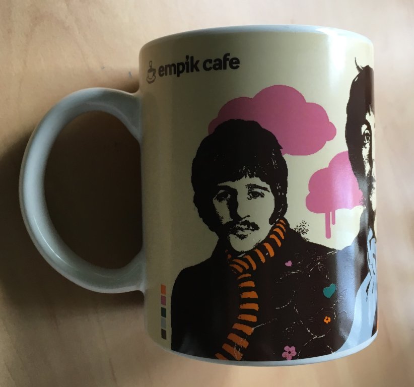 Kubek Empik cafe The Beatles