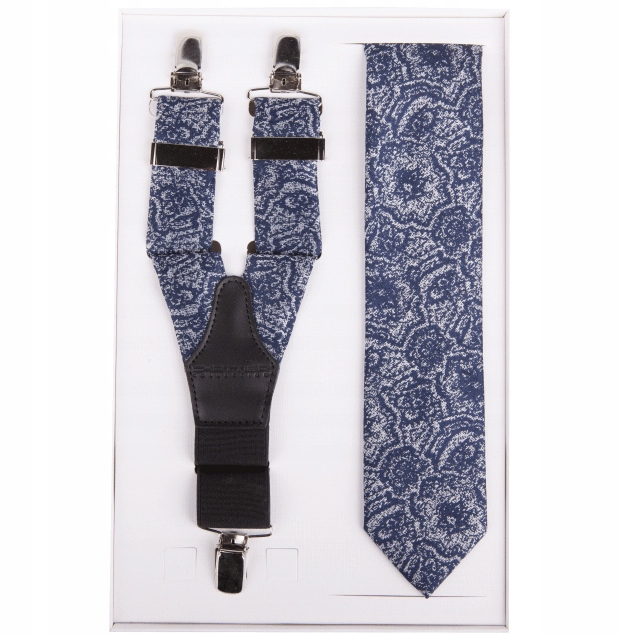ZESTAW dla Mężczyzny PREMIUM Szelki + Krawat