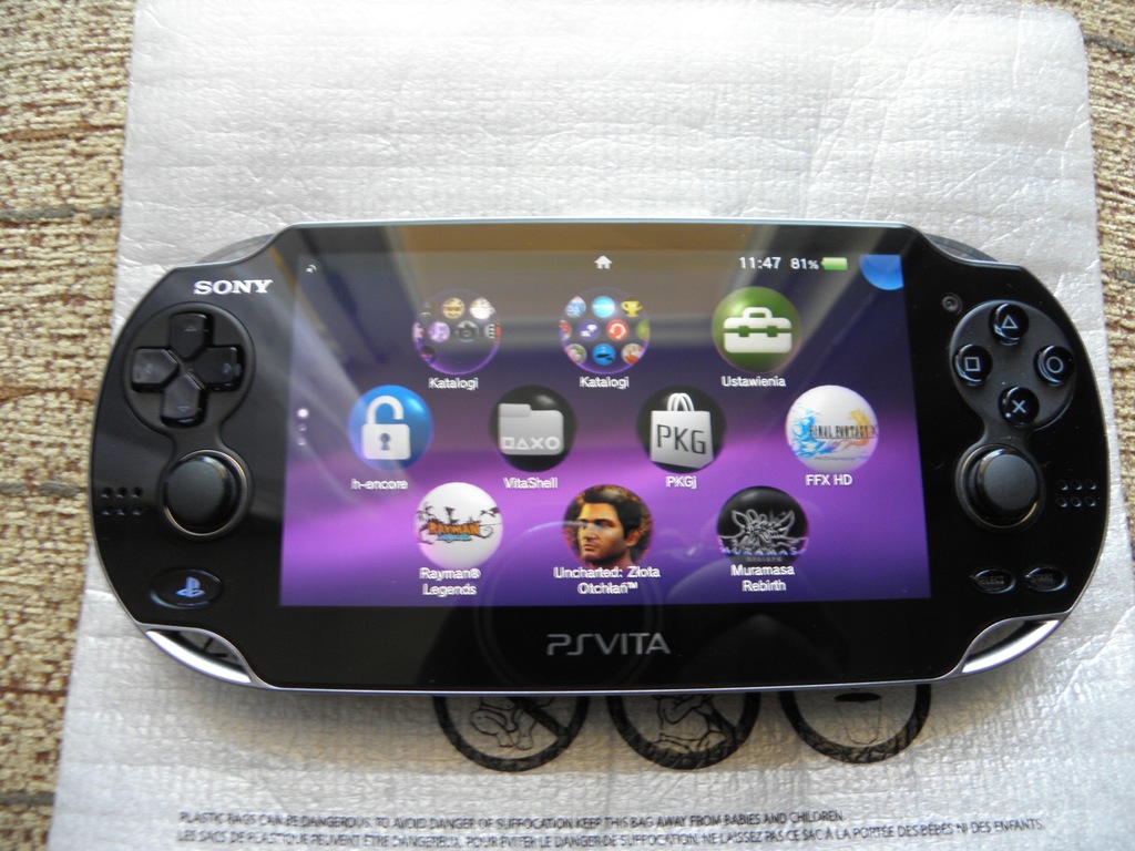 Playstation Vita 3.65 Henkaku ENSO 64 GB + 4 GB