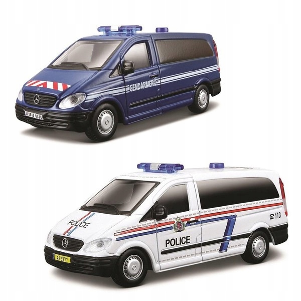 Mercedes Vito Policja, różne rodzaje 1:50