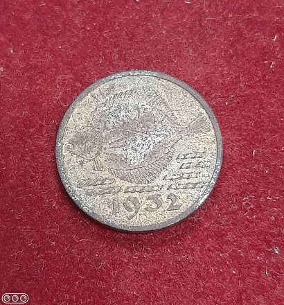 moneta 5 Pfennige 1932r WMG