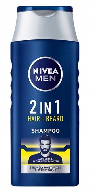 NIVEA MEN SZAMPON DO WŁOSÓW I BRODY 400ML