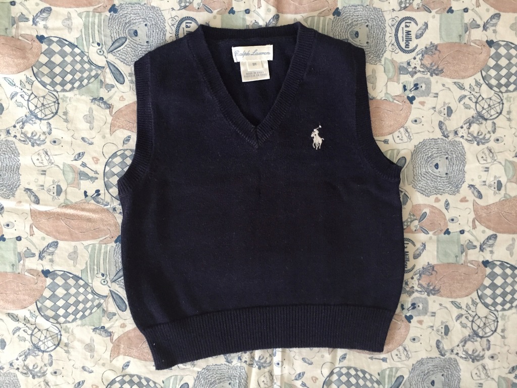 Ralph Lauren_pulower chłopięcy 9m+