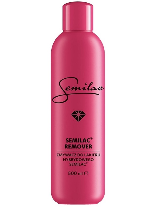 SEMILAC REMOVER usuwa lakier hybrydowy 500 ml